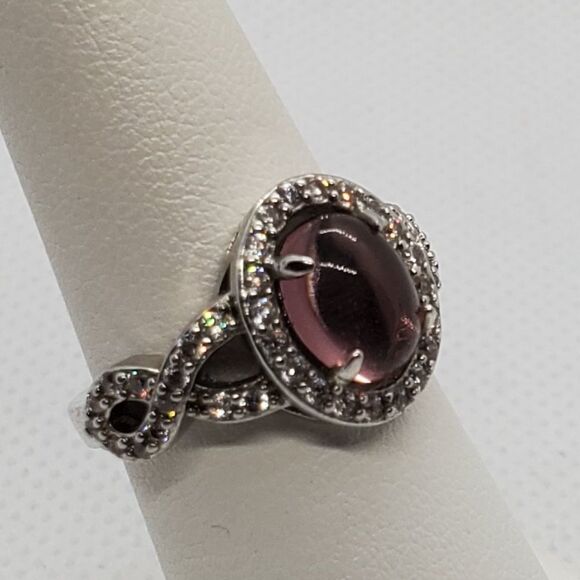 Purple & Silver Ring - Picture 2 of 6